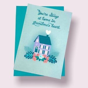 You’re always at home in grandmas heart - Happy Mothers Day Hallmark Card